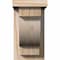 Ekena Millwork Alpine Smooth Corbel w/Backplate, Douglas Fir, 5 1/2"W x 10"D x 10"H COR06X10X10ALP01SDF - alternate 3